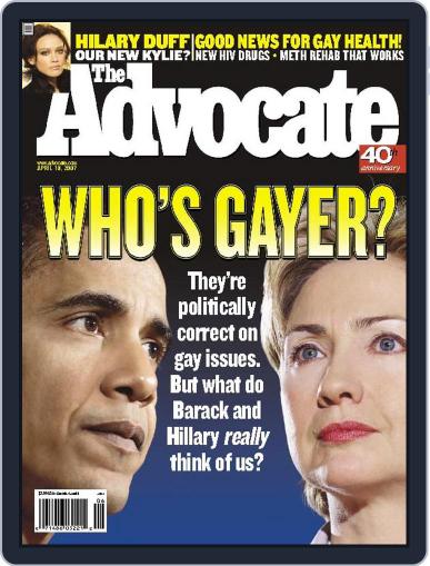 The Advocate March 28th, 2007 Digital Back Issue Cover