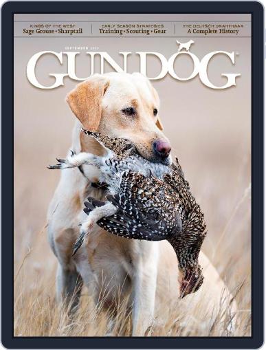Gun Dog September 1st, 2023 Digital Back Issue Cover