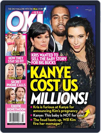 Ok! January 11th, 2013 Digital Back Issue Cover