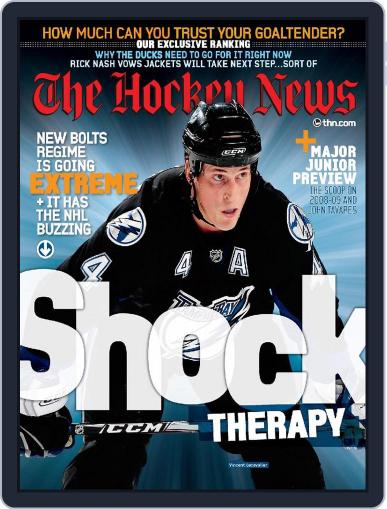 The Hockey News September 16th, 2008 Digital Back Issue Cover