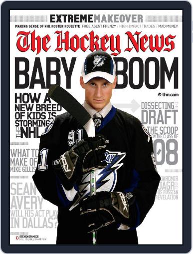 The Hockey News July 29th, 2008 Digital Back Issue Cover