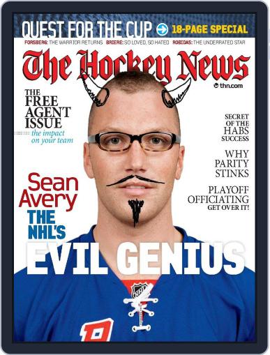 The Hockey News May 13th, 2008 Digital Back Issue Cover