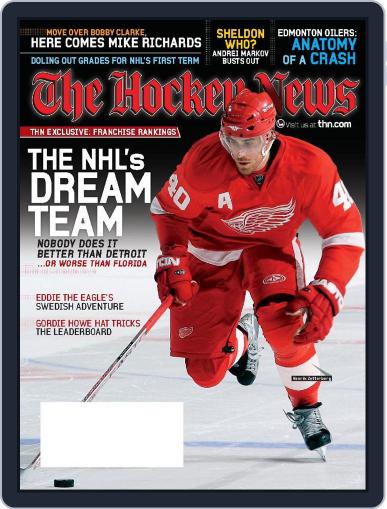 The Hockey News December 4th, 2007 Digital Back Issue Cover