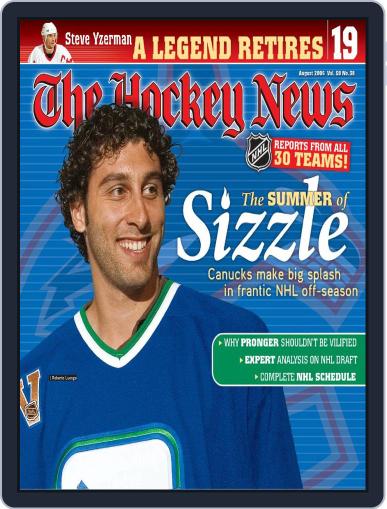 The Hockey News August 1st, 2006 Digital Back Issue Cover