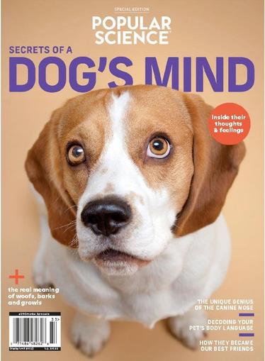 Popular Science - Secrets Of A Dog's Mind June 2nd, 2023 Digital Back Issue Cover