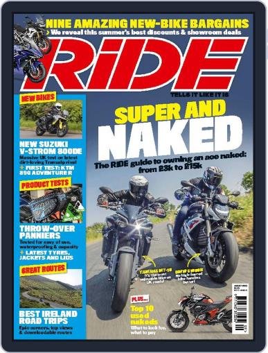 RiDE United Kingdom August 1st, 2023 Digital Back Issue Cover