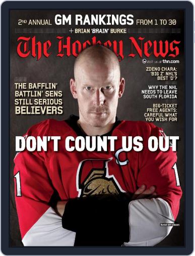 The Hockey News April 1st, 2008 Digital Back Issue Cover