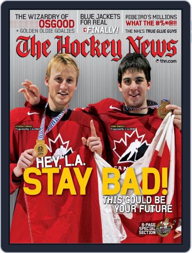 The Hockey News January 29th, 2008 Digital Back Issue Cover