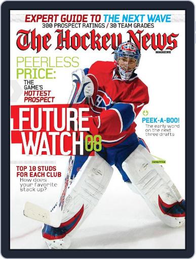 The Hockey News January 1st, 2008 Digital Back Issue Cover