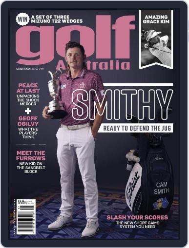 Golf Australia August 1st, 2023 Digital Back Issue Cover