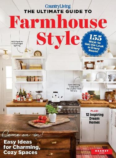 Country Living Farmhouse Style July 10th, 2023 Digital Back Issue Cover