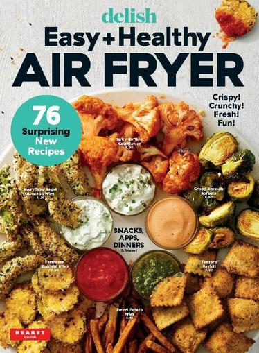 Delish Easy + Healthy Air Fryer July 10th, 2023 Digital Back Issue Cover