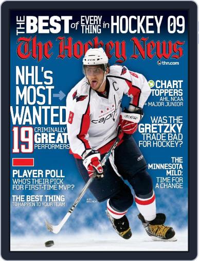 The Hockey News February 2nd, 2009 Digital Back Issue Cover