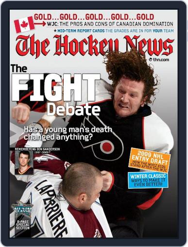 The Hockey News January 26th, 2009 Digital Back Issue Cover