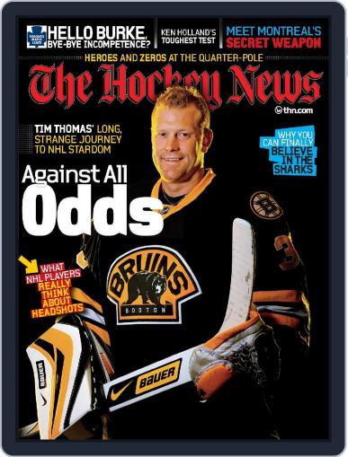 The Hockey News December 15th, 2008 Digital Back Issue Cover