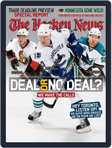 The Hockey News February 12th, 2008 Digital Back Issue Cover
