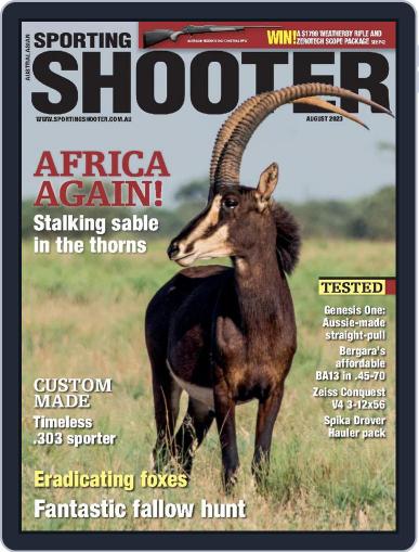 Sporting Shooter August 1st, 2023 Digital Back Issue Cover