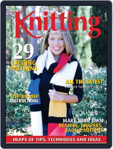 Australian Knitting July 1st, 2023 Digital Back Issue Cover