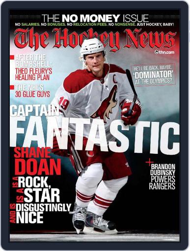 The Hockey News November 2nd, 2009 Digital Back Issue Cover