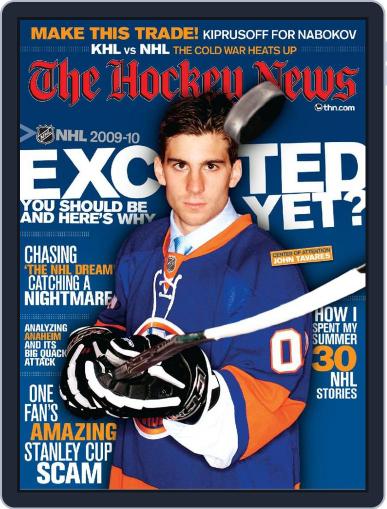 The Hockey News September 7th, 2009 Digital Back Issue Cover