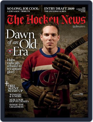The Hockey News August 3rd, 2009 Digital Back Issue Cover