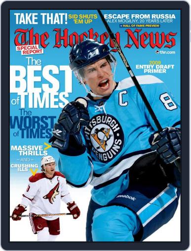 The Hockey News June 8th, 2009 Digital Back Issue Cover