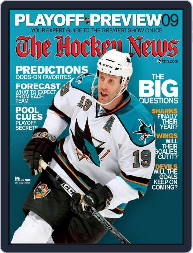 The Hockey News April 13th, 2009 Digital Back Issue Cover