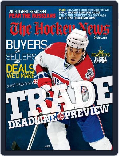 The Hockey News February 23rd, 2009 Digital Back Issue Cover