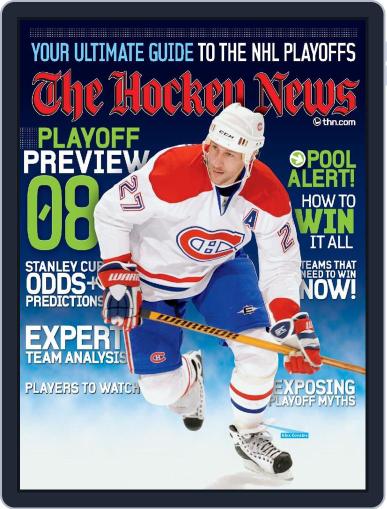 The Hockey News April 8th, 2008 Digital Back Issue Cover