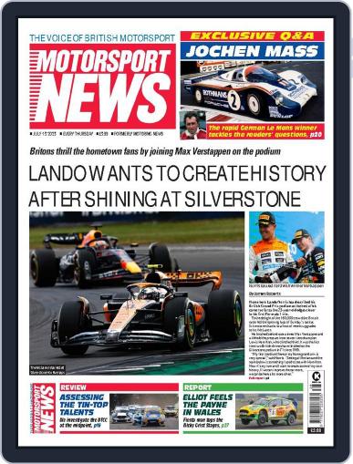 Motorsport News July 13th, 2023 Digital Back Issue Cover