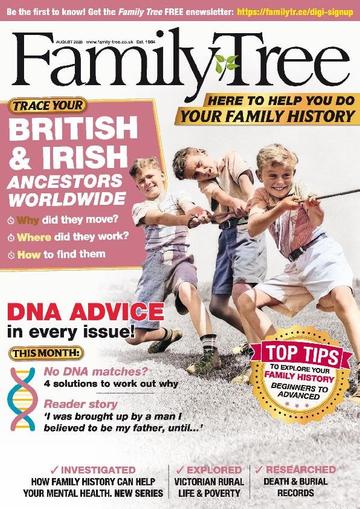 Family Tree UK July 14th, 2023 Digital Back Issue Cover