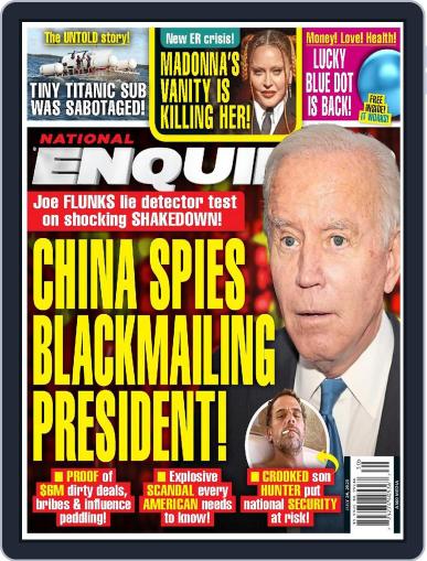 National Enquirer July 24th, 2023 Digital Back Issue Cover