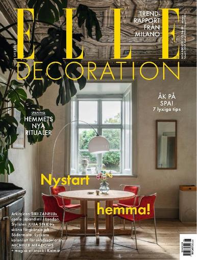 ELLE Decoration Sweden August 1st, 2023 Digital Back Issue Cover