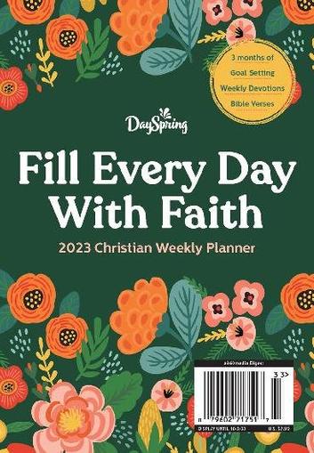 Fill Every Day With Faith - Summer 2023 Christian Weekly Planner June 23rd, 2023 Digital Back Issue Cover