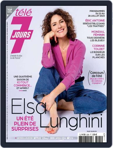 Télé 7 Jours July 17th, 2023 Digital Back Issue Cover
