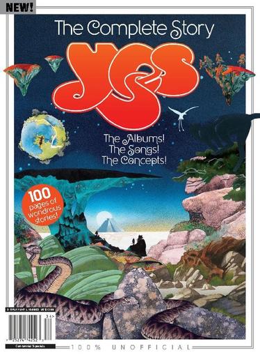 The Complete Story of YES September 10th, 2023 Digital Back Issue Cover