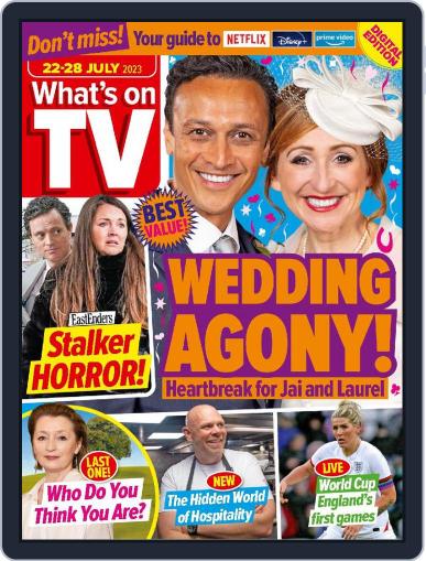 What's on TV July 22nd, 2023 Digital Back Issue Cover