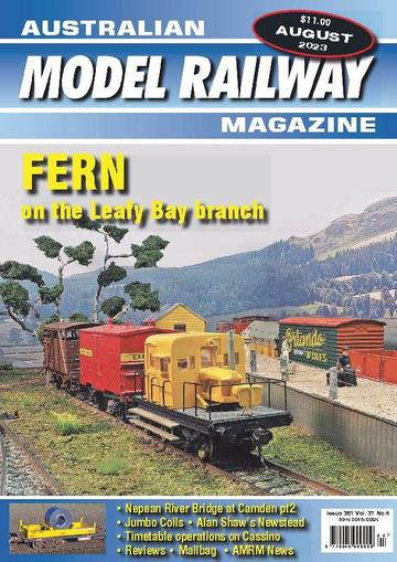 Australian Model Railway August 1st, 2023 Digital Back Issue Cover