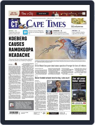 Cape Times July 18th, 2023 Digital Back Issue Cover