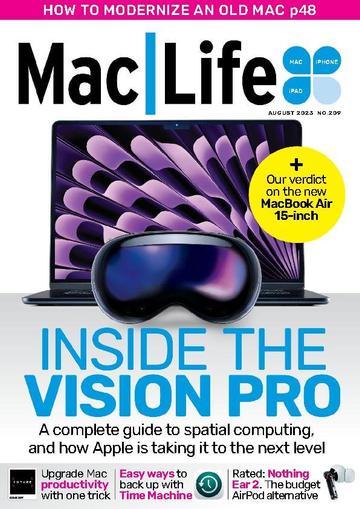 MacLife August 1st, 2023 Digital Back Issue Cover