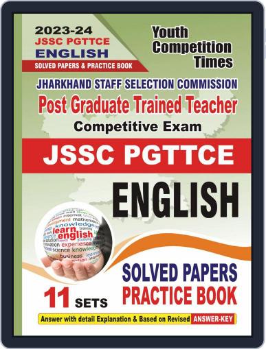 2023-24 JSSC PGTTCE English Solved Papers & Practice Book Digital Back Issue Cover