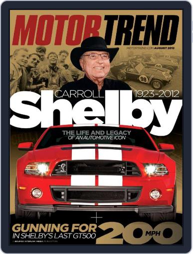 MotorTrend August 1st, 2012 Digital Back Issue Cover