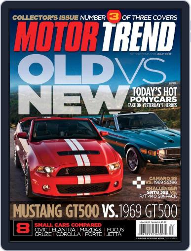 MotorTrend July 1st, 2011 Digital Back Issue Cover
