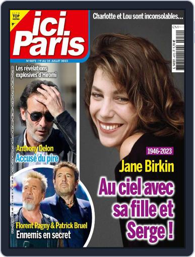Ici Paris July 19th, 2023 Digital Back Issue Cover