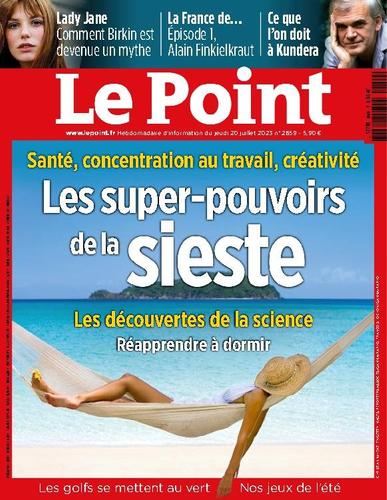 Le Point July 20th, 2023 Digital Back Issue Cover