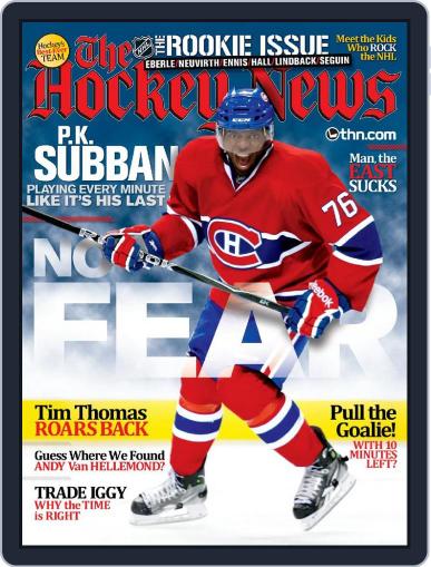 The Hockey News November 22nd, 2010 Digital Back Issue Cover