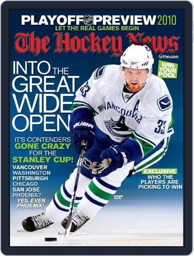 The Hockey News April 12th, 2010 Digital Back Issue Cover