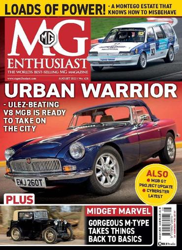MG Enthusiast August 1st, 2023 Digital Back Issue Cover