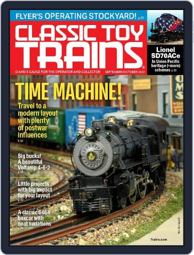 Classic Toy Trains September 1st, 2023 Digital Back Issue Cover