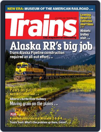Trains September 1st, 2023 Digital Back Issue Cover